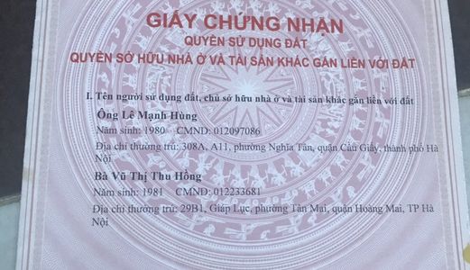 Bán Nhà Mặt Phố Tại Hoàng Mai - Hà Nội