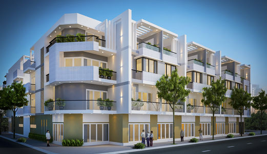 Bán Nhà Phố Dương An Dương Vương 5X20m - 1 Trệt 3 Lầu 1 Sân Thượng