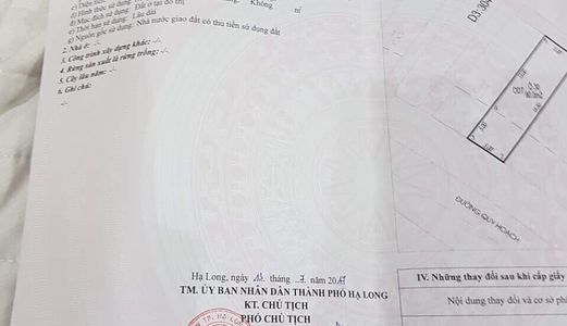 Chính Chủ Gửi Bán Ô Đất Trung Tâm Hồng Hải Hướng Tây Nam