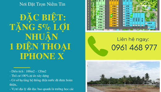 Dự Án Đất Nền Khu Dân Cư Giá Rẻ An Khánh Bến Tre