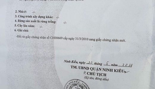 Nhà Trục Chính Liên Tổ 3-4 Nguyễn Văn Cừ, P. An Khánh, Q. Ninh Kiều - Giá: 1,75 Tỷ