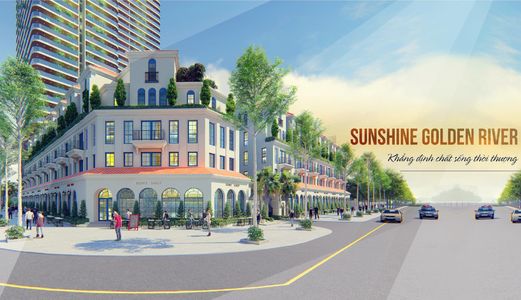 Duy Nhất 27 Lô Shophouse Tiềm Năng Cực Tốt Tại Dự Án Sunshine Golden River