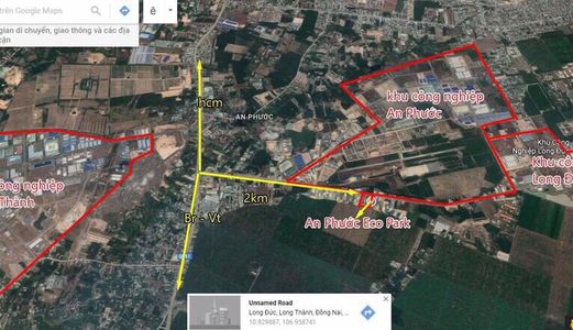Đất Nền Đầu Tư Vị Trí Vàng , Liền Kề Quốc Lộ 51 , Kcn Long Đức 