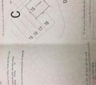 Bán Lô C-15 Kđt Ao Cá,Bò Sính,P.Cao Thắng.Dt:98.5M2,Mt:9.7M !!!