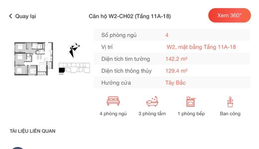 W21702 Căn Hộ Có Tầm View Vĩnh Cửu Cảu Tòa Nhà Vinhomes Wespoint .