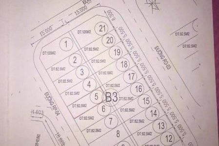 Bán Lô B3-5 Kđt Vựng Đâng,senco5. Dt:82.5M2, Mặt Tiền: 5.5M,h:tây Nam !!!