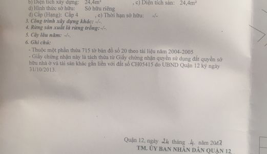 Bán Đất Mặt Tiền Tl27, 5X23, Đường Xe Hơi