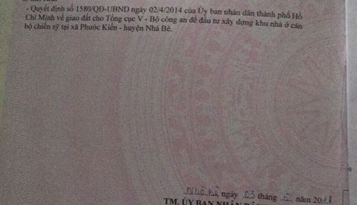 Bán Đất Bộ Công An. Diện tích: 150.7M2. Lô Góc. Giá 6.5 Tỷ.