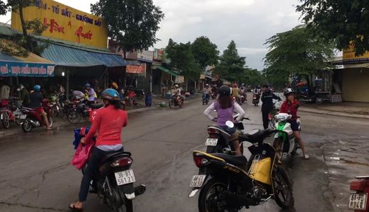 Qua Nhật XKLĐ, Bán Nhanh Lô Đất Mạt Tiền Đường Nhựa Lớn Sát Chợ Chỉ 540 Triệu