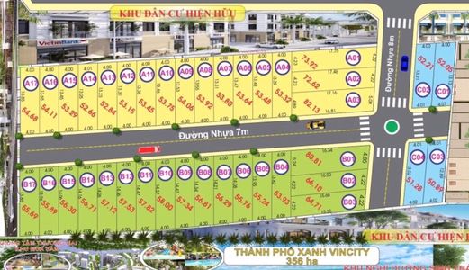 Bán Lô Đất Chính Chủ Liền Kề Vincity Ngay Trung Tâm Q9 Chỉ Có 35Tr/m2