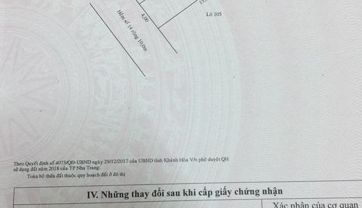 Bán Đất Tại Hòn Sện, Phường Vĩnh Hòa Nha Trang, Diện Tích 52M2 Giá Chỉ 1,6 Tỷ
