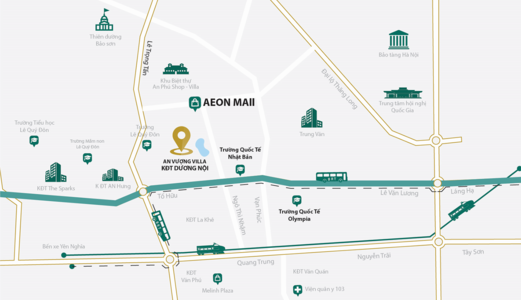 Mở Bán Lô C - D Khu Biệt Thự An Vượng Trung Tâm Khu Đô Thị Dương Nội.