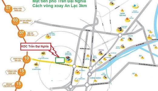 Hot! Bán Đất Mt Đường Trần Đại Nghĩa, Bình Chánh 800Tr/nền