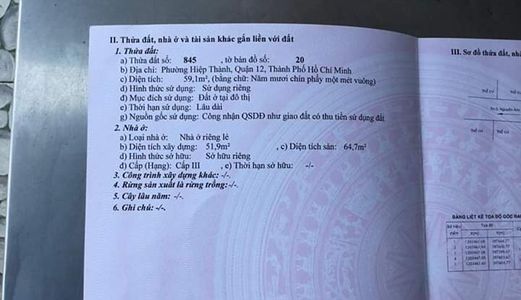 Bán Gấp.nhà Cấp 4 Giá Tốt Trong Vòng 7 Ngày Khu Vực Bến Xe Buýt Hiệp Thành Quận 12 Tp Hcm.