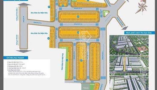 Đất Nền Dự Án The Sun City, Thuận An, Bình Dương
