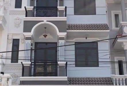 Bán Nhà Khu Đào Tông Nguyên, Dt 5.3X16M, 1 Trệt, 2 Lầu, Sân Thượng, Giá 5.7 Tỷ .