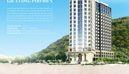 Unit Hotel Oyster Gành Hào Đẳng Cấp 4 Sao - Tp. Vũng Tàu Gía Chỉ Từ 1.68  Tỷ 