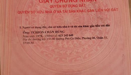 Chủ Nhà Hẻm Ông Ích Khiêm, Phường 14, Quận 11 Cần Bán Giá Rẻ