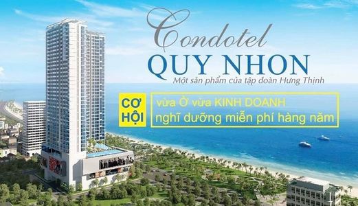 Condotel 5* Giá Rẻ Tại Tp Biển Qui Nhơn- Mở Bán Đợt 1, Giá Hấp Dẫn Chỉ Từ 1,2Tỷ/căn