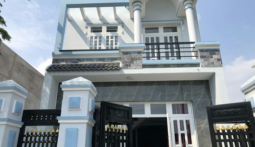 Bán Nhà 1 Trệt 1 Lầu Mới Xây Thiết Kế Sang Trọng 80M2 , 5,5M*14M Giá Hỗ Trợ 1.2 Tỷ