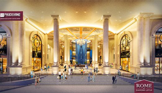 Rome Diamond Lotus. Siêu Phẩm Căn Hộ Resort Tại Thủ Thiêm. Giá Từ 3,9 Tỷ/căn