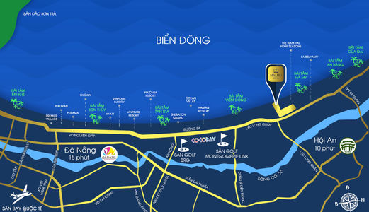 Căn Hộ Cao Cấp Malibu Hội An Giá Chỉ Từ 800 Triệu. Kênh Đầu Từ An Toàn,Ổn Định,Lâu Dài.