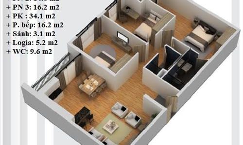 Bán Căn Hộ Chung Cư N03T5 Ngoại Giao Đoàn Giá Cực Rẻ Tại Xuân Đỉnh