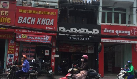 Nhà Mặt Tiền Đường Lạc Long Quân, 2 Lầu 4X23M, Tiện Kinh Doanh