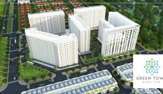 Căn Hộ Đẹp Rẻ Green Town, 1,6 Tỷ Có Ngay Căn Hộ (2 Phòng Ngủ + 2 Wc, 68M2)