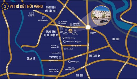 Đất Sổ Hồng 64M2, Mặt Tiền Đường 22/12 Thuận An