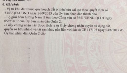 Bán Nhà 125M2 Quận 2 Giá 6,5 Tỷ Đường Số 6, Phường Bình Trưng Đông