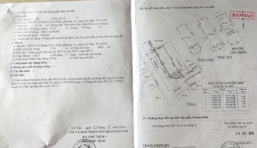 Nhà 4 Lầu Có 12 Phòng Trọ Hxh 6M Đường Phạm Văn Chiêu, Gò Vấp