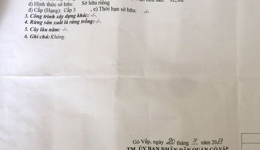 Nhà Mặt Tiền 1 Lầu Tiện Kinh Doanh Đường Lê Đức Thọ, Gò Vấp