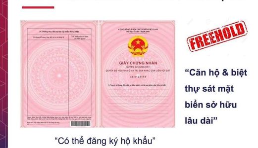 Condotel Mặt Biển Đầu Tiên Tại Vn Được Cấp Sổ Hồng Và Đăng Ký Hộ Khẩu 