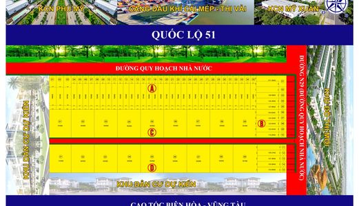 Ưu Đãi Giá Mềm Đất Nền Phú Mỹ