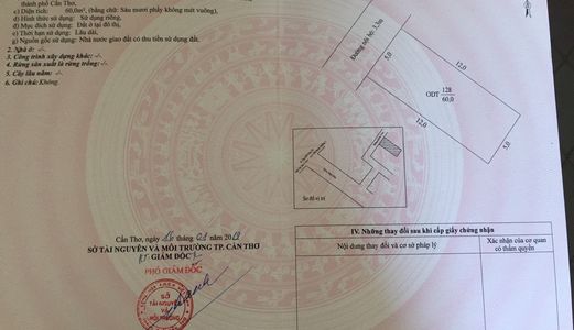 Bán Nhanh Đất Nền Đẹp Hẻm Nhánh Lộ Ngân Hàng, Ninh Kiều, Tp Cần Thơ