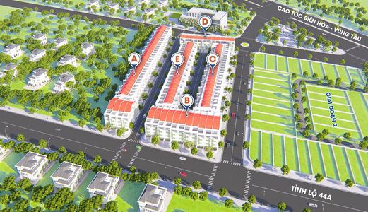 Đất Nền Mặt Tiền Xã An Ngãi Bà Rịa Vũng Tàu - Dự Án Golden Central Park 1