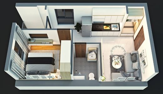 Chính Chủ Cần Nhượng Lại Căn Hộ 1,2 Phòng Ngủ - Bcons Suối Tiên Làng Đại Học, Hỗ Trợ Vay 70%