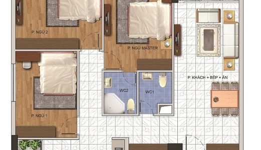 Bán Căn Hộ Chung Cư  Nam Cường,  Cổ Nhuế 1, Diện Tích 93M, 3Pn.