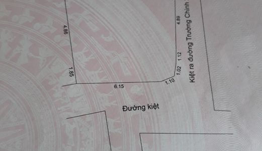 Bán Lô Đất Hai Mặt Kiệt Trường Chinh Vị Trí Quá Đệp 