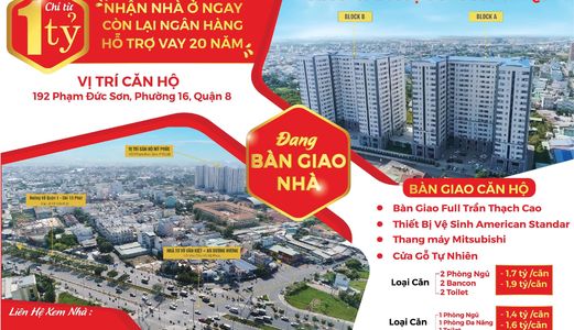 1 Tỷ Nhận Nhà Ở Ngay, Còn Lại Ngân Hàng Hỗ Trợ Vay Đến 20 Năm