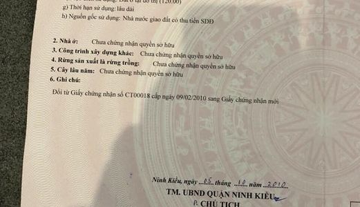 Bán Nền Đường Số Kdc Vạn Phát Cồn Khương, P. Cái Khế, Ninh Kiều Cần Thơ