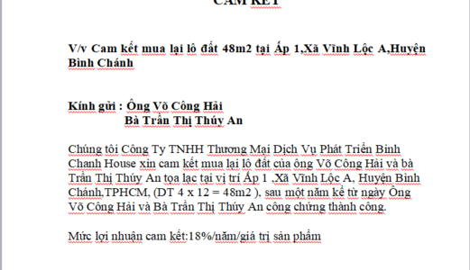 318 Triệu Sở Hữu 1 Lô Đất Nền Xây Dựng Ngay Xã Vĩnh Lộc B