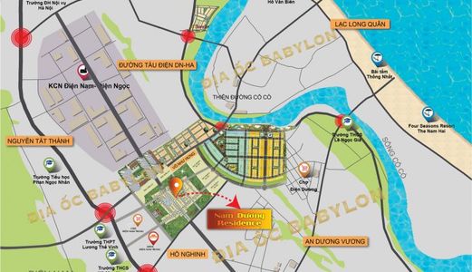 Bán Đất Nền Phân Lô Dự Án Nam Dương Residence Điện Nam - Điện Ngọc - 0935798724, Trúc_Babylon
