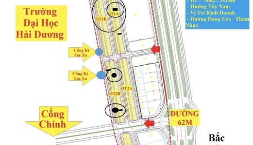 Đất Đô Thị Mới - Phía Nam Hải Dương - Đại Học Hải Dương - Bệnh Viện Nhi Tỉnh Hải Dương