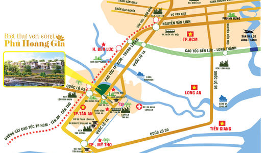 Đất Nền Biệt Thự Vườn - Cách Tp.Hcm 30Phút Giá Cực Tốt - Khu dân cư  Hiện Hữu