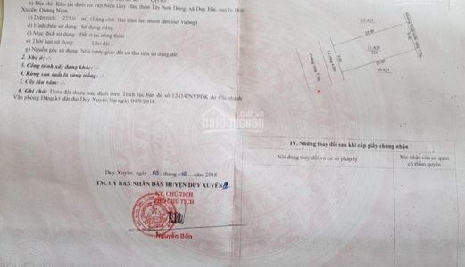 Bán 2 Lô Đất Tái Định Cư Duy Hải Casino Nam Hoi An