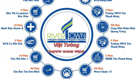 Dự Án Khu Dân Cư River Town Củ Chi - Huyện Củ Chi Lan Phương Real