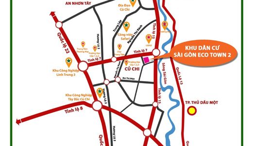 Đất Thổ Cư Mặt Tiền Tỉnh Lộ 7, An Nhơn Tây, Củ Chi - Sổ hồng riêng. 200M2 - Giá 800 Triệu - 0792208573