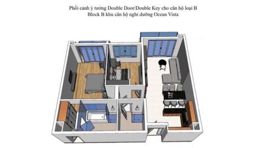 Bán Căn Hộ Nghỉ Dưỡng 2 Phòng Ngủ Ocean Vista